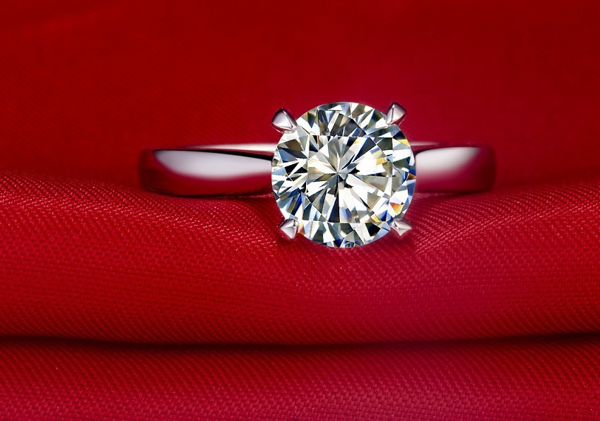 Classic-Custom-T-Brand-2CT-Hearts-and-Arrows-Moissanite-Ring-Solitaire-Engagement-Jewelry-18K-White-Gold