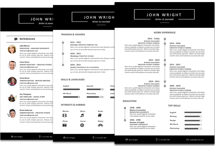 Factors You Must Consider About Most Professional Resume Templates